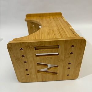 LivLife Squatty Potty Bamboo Toilet Stool Adjustable Heights & Angles Poop